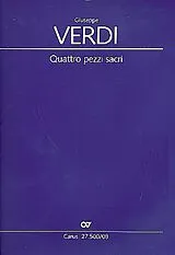 Giuseppe Verdi Notenblätter Quattro pezzi sacri