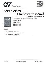 Dieterich Buxtehude Notenblätter Singet dem Herrn ein neues Lied BUXWV98