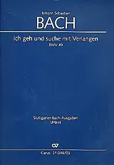 Johann Sebastian Bach Notenblätter Ich geh und suche mit Verlangen