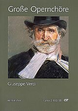 Giuseppe Verdi Notenblätter Grosse Opernchöre für gem Chor und Klavier