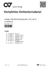 Georg Friedrich Händel Notenblätter Konzert g-Moll Nr.11 op.7,5