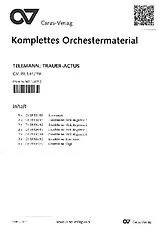 Georg Philipp Telemann Notenblätter Ach wie nichtig ach wie flüchtig TWV1-38