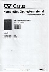 Johann Christian Bach Notenblätter Concerto Es-Dur op.14 Nr.6/1
