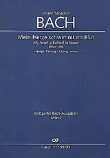 Johann Sebastian Bach Notenblätter Mein Herze schwimmt im Blut (Leipziger Fassung)
