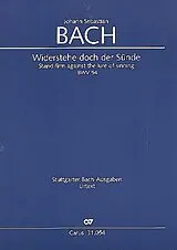 Johann Sebastian Bach Notenblätter Widerstehe doch der Sünde