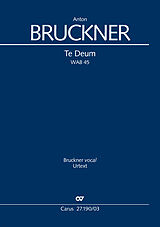 Anton Bruckner Notenblätter Te Deum WAB45