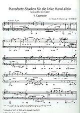 Joseph Gabriel Rheinberger Notenblätter Pianoforte-Studien für die linke Hand allein op.113