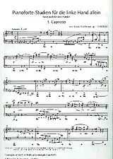 Joseph Gabriel Rheinberger Notenblätter Pianoforte-Studien für die linke Hand allein op.113