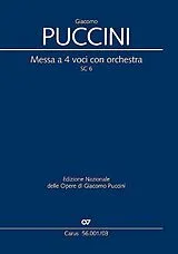 Giacomo Puccini Notenblätter Messa di Gloria SC6