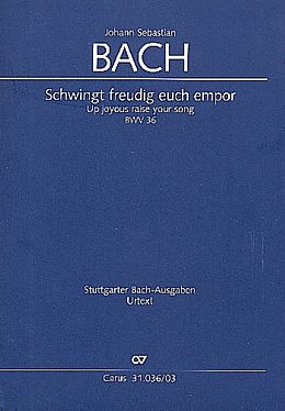 Johann Sebastian Bach Notenblätter Schwingt freudig euch empor