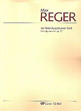 Max Reger Notenblätter Choralphantasie über Ein feste Burg ist unser Gott op.27