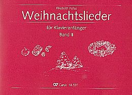  Notenblätter Weihnachtslieder für Klavier-Anfänger Band 2