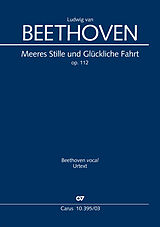 Ludwig van Beethoven Notenblätter Meeres Stille und glückliche Fahrt op.112