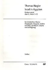 Thomas Riegler Notenblätter Israel in Ägypten für Kinderchor und Instrumente