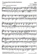 Johann Sebastian Bach Notenblätter Vergnügte Ruh, beliebte Seelenlust