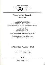 Johann Sebastian Bach Notenblätter Jesu meine Freude BWV227