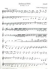 Wilhelm Friedemann Bach Notenblätter Sinfonia d-Moll BR-WFBC7/Fk65
