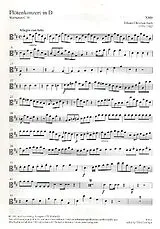 Johann Christian Bach Notenblätter Konzert D-Dur WarbC79