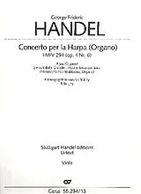 Georg Friedrich Händel Notenblätter Konzert op.4,6 HWV294