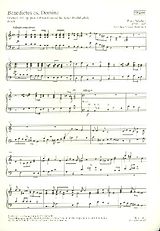 Franz Schubert Notenblätter Benedictus es Domine D184 für