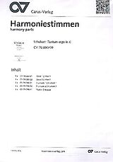 Franz Schubert Notenblätter Tantum ergo C-Dur D739 für gem Chor