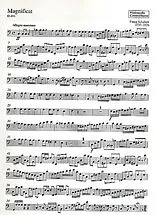 Franz Schubert Notenblätter Magnificat C-Dur D486