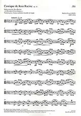 Gabriel Urbain Fauré Notenblätter Cantique de Jean Racine op.11