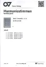 Antonio Bertali Notenblätter Sonatellae 1,2 und 4