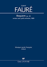 Gabriel Urbain Fauré Notenblätter Requiem op.48