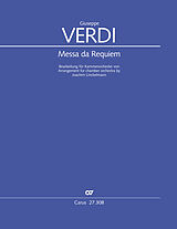 Giuseppe Verdi Notenblätter Messa da Requiem