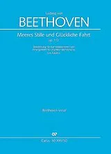 Ludwig van Beethoven Notenblätter Meeres Stille und Glückliche Fahrt op.112