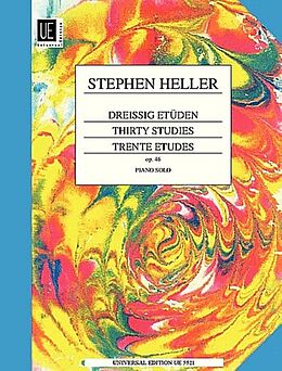 Stephen Heller Notenblätter 30 Etüden op.46 für Klavier