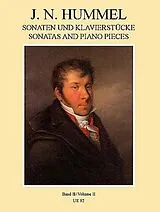 Johann Nepomuk Hummel Notenblätter Sonaten und Klavierstücke Band 2