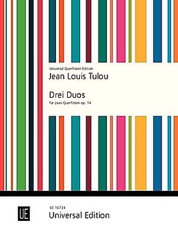 Jean-Louis Tulou Notenblätter 3 Duos op.14