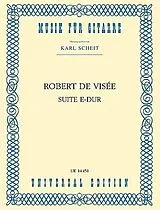 Robert de Visée Notenblätter Suite E-Dur