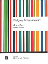 Wolfgang Amadeus Mozart Notenblätter Grand Duo