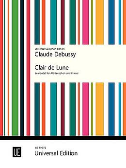 Claude Debussy Notenblätter Clair de Lune