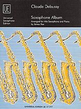 Claude Debussy Notenblätter Saxophone Album für Altsaxophon und Klavier