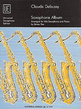 Claude Debussy Notenblätter Saxophone Album für Altsaxophon und Klavier