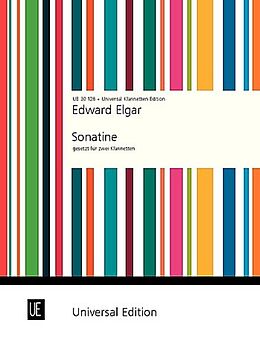 Edward Elgar Notenblätter Sonatine