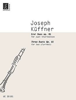 Joseph Küffner Notenblätter 3 Duos op.81