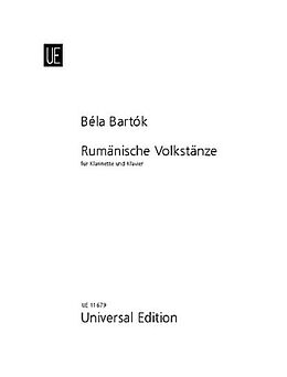 Béla Bartók Notenblätter Rumänische Volkstänze für