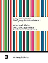 Wolfgang Amadeus Mozart Notenblätter Arien und Walzer aus Die Zauberflöte