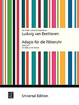 Ludwig van Beethoven Notenblätter Adagio für die Flötenuhr Woo 33,1