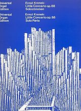 Ernst Krenek Notenblätter Little concerto op.88 für Klavier (Cembalo)