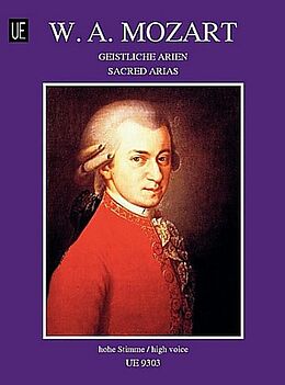 Wolfgang Amadeus Mozart Notenblätter Geistliche Arien für hohe