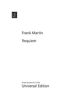 Frank Martin Notenblätter Requiem für Soli (SATB), Chor