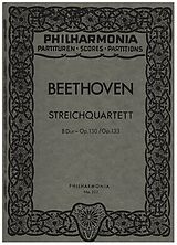 Ludwig van Beethoven Notenblätter Streichquartett B-Dur op.130