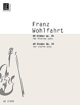 Franz Wohlfahrt Notenblätter 60 Etüden op.45