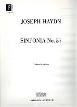 Franz Joseph Haydn Notenblätter SINFONIE D-DUR NR.57 HOB.I-57